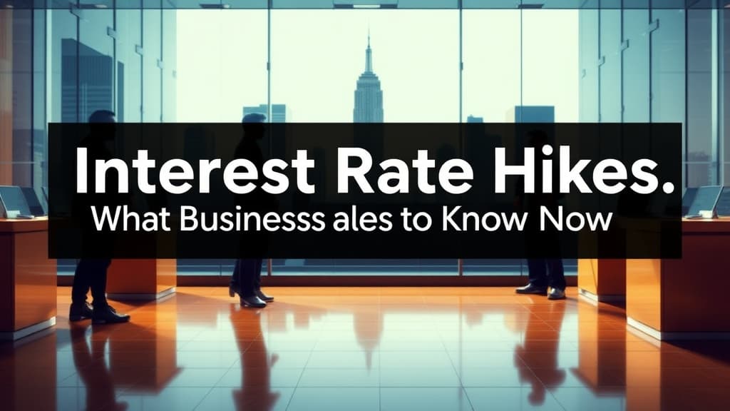 Interest Rate Hikes: What Businesses Need to Know Now