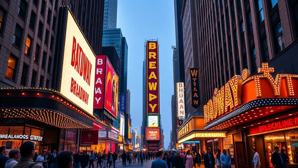 Broadway shows NYC 2026