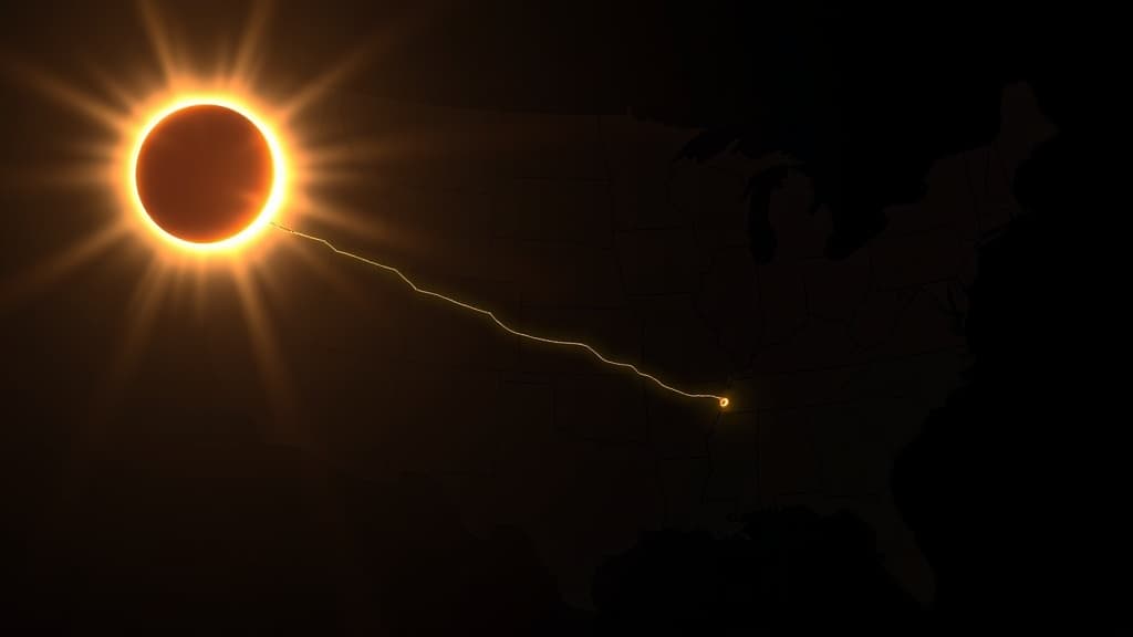 Solar Eclipse 2026 Path US - Image from the article